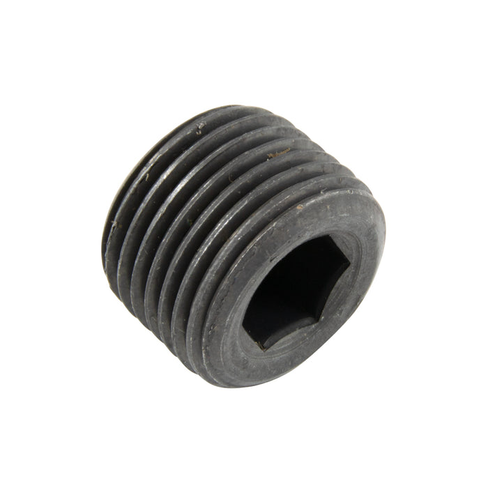 Hex Socket Plug with Parallel Thread & Shoulder, DIN 908 M26 x 1.5 Steel Plain DIN 908/ST M26X1.5 by Spaenaur Inc.