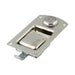 Paddle Handle Recessed Lock with Hook Type Slide Bolt Steel Nickel Plated by Spaenaur Inc.