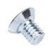 Machine Screw, Undercut Head, Slotted Drive, 5/16"-18 UNC x 1/2" Length, Steel Zinc Plated by Spaenaur Inc.