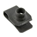 Écrou à panneau, extrudé, type « U » M6,3 x 1,0 THRD, panneau 0,8 mm-4,5 mm, acier à ressort traité thermiquement, noir, par Spaenaur Inc.