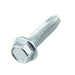 Thread Cutting Screw, Indented Hex Washer Head, Type 1 5/16"-18 UNC x 5/8"LG(Head 1/2" AF) Low Carb Steel Case Hard Trivalent Zinc Plate B18.6.4- by Spaenaur Inc.