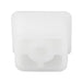 Heavy Duty Nylon Threaded Adapter for 16/18 Gauge Square Tube 1" 1/4"-20 UNC Thread Nylon Natural. by Spaenaur Inc.