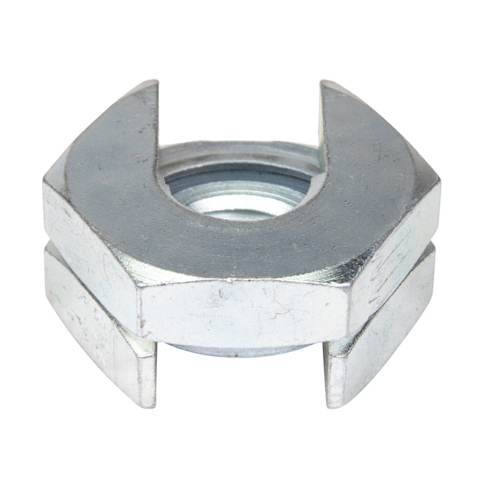 Contre-écrou Slip-On 1/4"-20 UNC (5/8" AF x 3/8" THK) en acier laminé à froid 1018, zingué brillant, de la marque Slip-on®