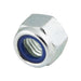 Nylon Insert Hex Locknut, DIN 982 M24 x 3.00 CL 10 Steel Zinc Plated DIN 982/10-ZP M24 by Spaenaur Inc.