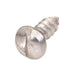 Tamper-Resistant Tapping Screw, Oval Head One-Way Slotted Drive, 10A x 1/2" Length, Stainless Steel 18-8 by Spaenaur Inc.