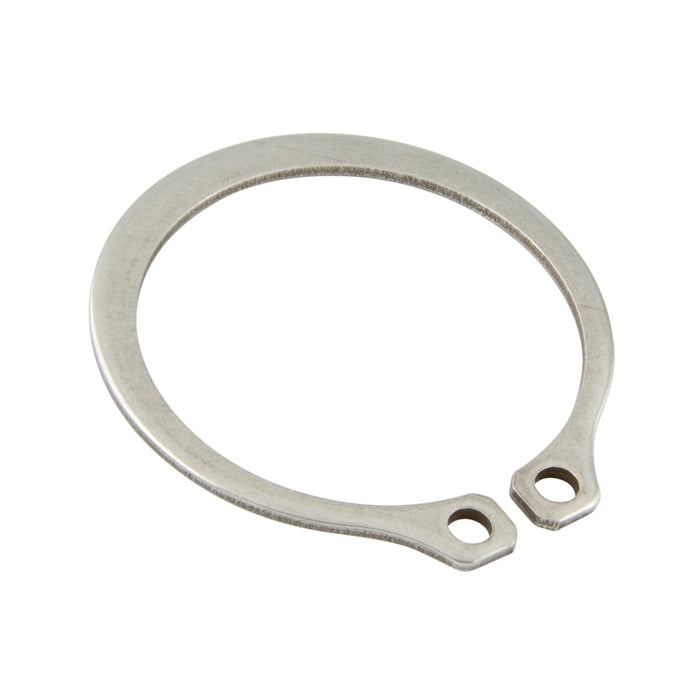 Bague de retenue externe, diamètre d'arbre 0,551 po, acier inoxydable PH 15-7MO, fabriquée par Spaenaur Inc.