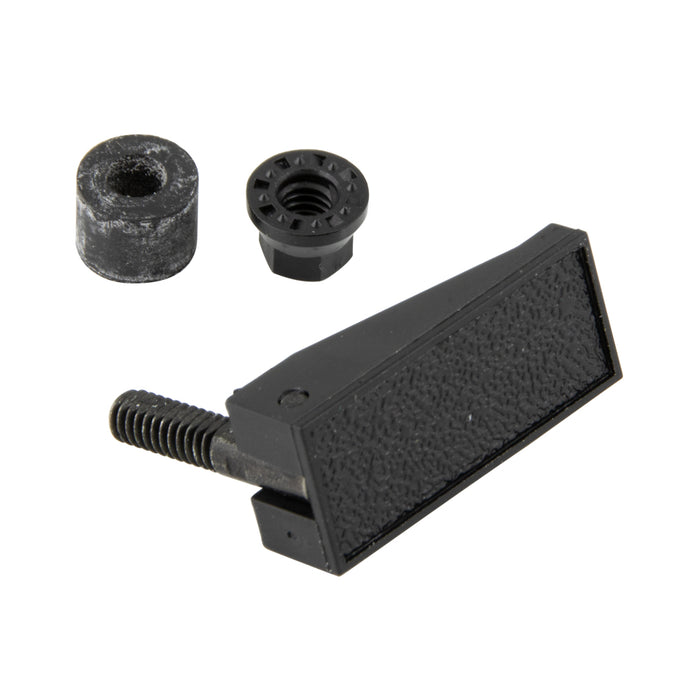 Series 19 Swell Action Latch, Light-Duty 1.53" x .66" Handle, Nylon Black by SouthCo