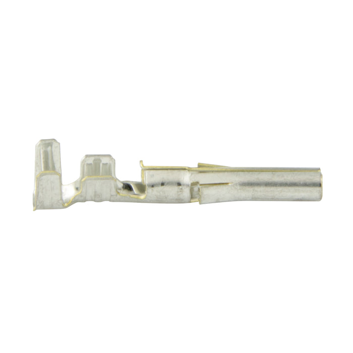 Crimp Type Terminal, Female Awg 14-20 .093"(2.36mm) DIA x .010" Brass Tin Plated by Spaenaur Inc.