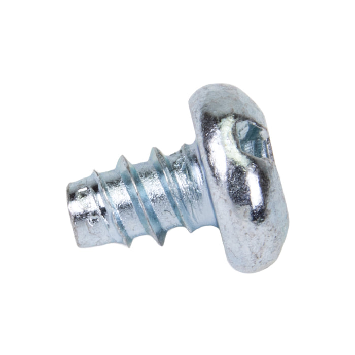 Tapping Screw, Pan Head Socket/Slot Drive, Type B, #8 x 1/4" Length, Low Carbon Steel Trivalent Zinc Plated by Spaenaur Inc.