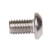 Machine Screw, Button Head, Torx Drive, M6 x 1.00 mm UNC x 20 mm Length, Stainless Steel by Spaenaur Inc.