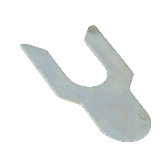 Cale, joint à rotule, 1 po LG x 1 3/64 po W. 0 degré, Ford, Meteor 1957-1973 1/64 po THK, largeur de fente 17/32 po Acier à faible teneur en carbone zingué par Spaenaur Inc.