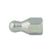 Ball Stud Receptacle (Speed Clip) .135" Hole DIA, 7/16"W x 1/4"H x .017"THK Spring Steel Zinc Electroplate Tinnermanc01663-017-3B/136538-0-02 by Spaenaur Inc.