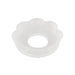 Socle à visser « Pop-On » pour vis à tête cylindrique de 1/4" de diamètre. Diamètre extérieur : 0,620" ; hauteur : 0,125". En polypropylène naturel, fabriqué par Spaenaur Inc.