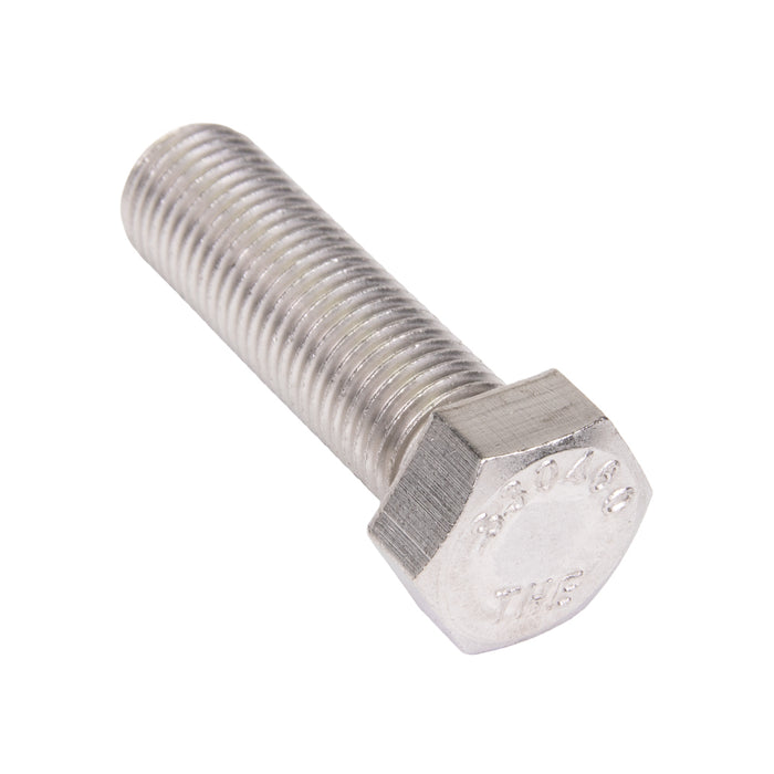 Hex Head Cap Screw 1/4"- 20 UNC x 4 1/2" 18-8 Stainless Steel ANSI B18.2.1-1965 by Spaenaur Inc.
