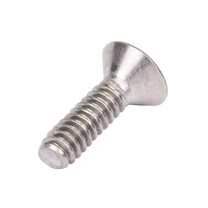 Security Screw, Oval Head Spanner Drive, #8-32 UNC x 2-1/2" Length, Stainless Steel by Spaenaur Inc.