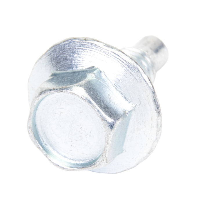 Machine Screw, Indented Hex Washer Head, Unslotted Drive, 5/16"-18 UNC x 3/4" Length, Steel Zinc Plated or Cadmium by Spaenaur Inc.