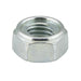 Fujilok Hex Finished Full Locknut with 301 Stainless Steel Insert M20 x 2.50 Pitch Low Carbon Steel Zinc Plated And Clear Chromate by Spaenaur Inc.