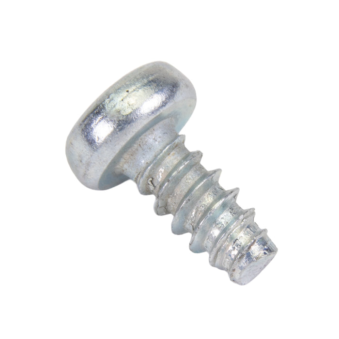 Tapping Screw, Pan Head Square Socket Drive, Type B, #6 x 3/8" Length, Low Carbon Steel Trivalent Zinc Plated by Spaenaur Inc.