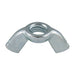 Écrou à oreilles 5/16"-18 UNC x 1 7/32" d'envergure, en acier à faible teneur en carbone, forgé à froid, zingué, conforme à la norme ANSI B18.17-1968, fabriqué par Spaenaur Inc.