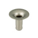 Bouton durable pour bébé 20 Ligne, longueur de tige 3/16 po, laiton, finition noire, par Spaenaur Inc.