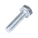 Hex Head Cap Screw DIN 933 M6 x 1.00 x 25mm LG Full Thread Class 10.9 Steel Zinc Plated DIN 933/10.9-ZP M6X25 by Spaenaur Inc.
