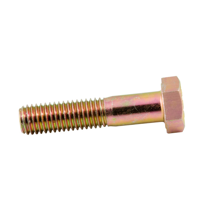 Hex Head Cap Screw DIN 931 M14 x 2.00 x 60mm LG, Partial THRD Class 8.8 Steel Yellow Zinc Plated DIN 931/8.8-YZ M14X60 by Spaenaur Inc.