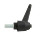 Indexed Clamping Lever, Male 3.03" Length, 5/16"-18 x 3/4" Stud 1.81" Overall Height Thermoplastic Material Black by Spaenaur Inc.