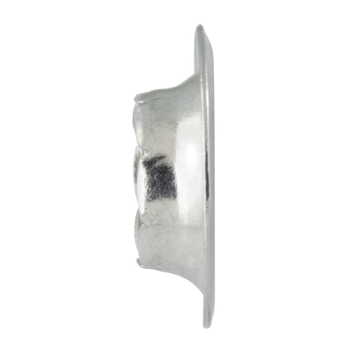 Rondelle à collerette 7/32 po de diamètre intérieur, taille n° 0, aluminium brut, taille commerciale n° 303, fabriquée par Spaenaur Inc.