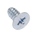 Tapping Screw, Flat Head Phillips Drive, Type B, #2 x 5/16" Length, Steel Zinc Plated by Spaenaur Inc.