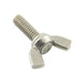 Wing Screw W/Shoulder & Riveted-On Head 5/16"-18 UNC x 1 1/2" 18-8 Stainless Steel by Spaenaur Inc.
