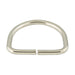 Dee Ring W/ Abutted Joint 5/8" x .080" Wire DIA Steel Nickel Plated by Spaenaur Inc.