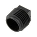 Bouchon fileté pour tuyau - Tête carrée 3/4 po - 14 NPT Polyéthylène haute densité Couleur noire par Spaenaur Inc.