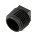 Threaded Pipe Plug - Square Head 1"-11 1/2 NPT High Density Polyethylene Colour Black by Spaenaur Inc.