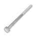 Hex Head Cap Screw Partial Threaded 1/4"-20 UNC x 3" LG Aluminum T2024 Asme B18.2.1 by Spaenaur Inc.