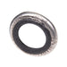 Boulon à rondelle d'étanchéité, taille 1/4" (diamètre extérieur 7/16" x hauteur totale 0,085") en acier inoxydable/néoprène, fabriqué par Spaenaur Inc.