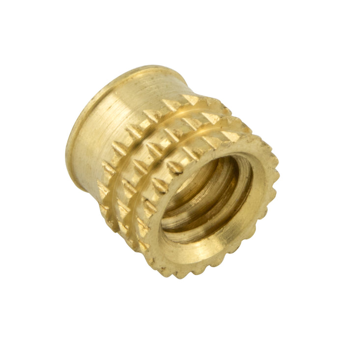Brass Barb-Sert #10-32 UNF x .257" Short LGTH Brass Plain by Barb-Sert®