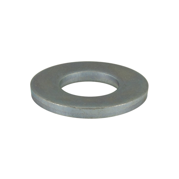 Flat Washer, Round, Bolt Size 5/8" 21/32" ID x 7/8" OD x .031" THK Steel Zinc Plated