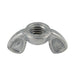 Écrou à oreilles à rondelle basse, moulé sous pression n° 10 - 24 UNC en alliage de zinc moulé sous pression, finition lisse, par Spaenaur Inc.