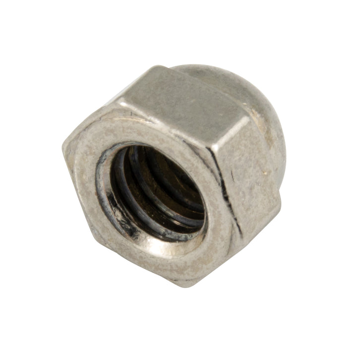 Écrou borgne, n° 4-40, largeur 1/4", épaisseur 1/4", en alliage de zinc nickelé, fabriqué par Spaenaur Inc.