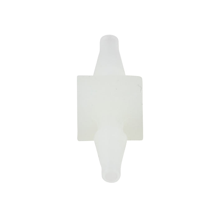 Miniature Barbed Connector 1/4" to 1/4" Tubing ID Nylon by Spaenaur Inc.