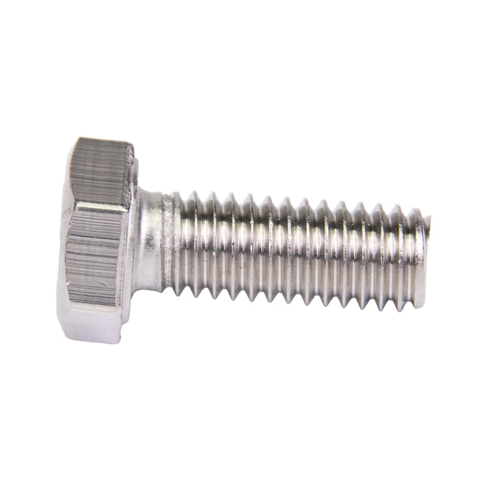Hex Head Cap Screw DIN 933 M8 x 1.25 x 80mm Full Thread A4 Stainless Steel DIN 933/A4 M8X80