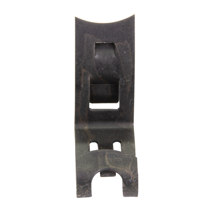 Attache-câble, gamme de panneaux 0,028" à 0,042", diamètre du tube 0,125" à 0,187", trou de montage 0,312" de diamètre. Acier à ressort phosphaté et huilé (noir) par Tinnerman®.