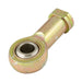 Rod End with Bearings, Alinabal V Series, Plated Steel Housing, Phosphor Bronze Race, Hardened Plated Steel Ball Female 5/16" - 24 UNF Left Thread Mild Steel by Spaenaur Inc.