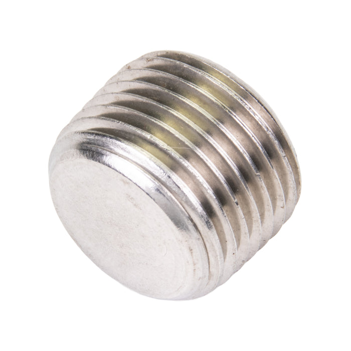 Bouchon conique à douille hexagonale 3/4 po, cône 1/16 po NPT, acier inoxydable, court, standard, par Spaenaur Inc.
