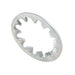 Vis à dent interne (plate) avec rondelle de blocage Taille 1/2" (diamètre extérieur 0,867" à 0,900" x épaisseur 0,041") Acier au carbone traité thermiquement et zingué, ANSI B18.21.1-Dernière version par Spaenaur Inc.