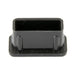 Bouchon rectangulaire 1/2 po x 1 1/2 po, polyéthylène noir 16-18 GA, fabriqué par Spaenaur Inc.
