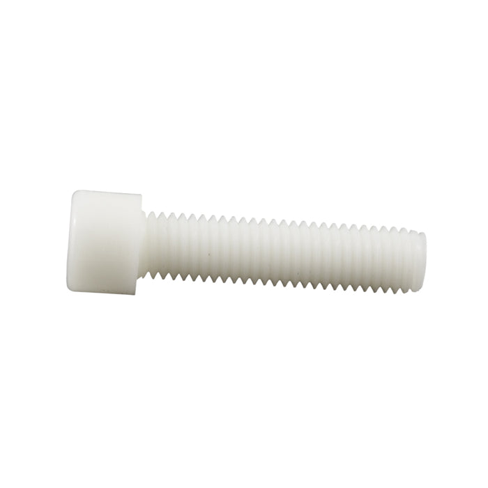 M8 x 1.25 x 30mm Hex Socket Cap Screw DIN 912 Fully Threaded Nylon (Polyamide 6.6)