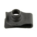 Écrou à panneau, extrudé, type « U », filetage M5 x 0,8P, panneau 0,8-4,0 mm, acier à ressort traité thermiquement, noir, par Spaenaur Inc.