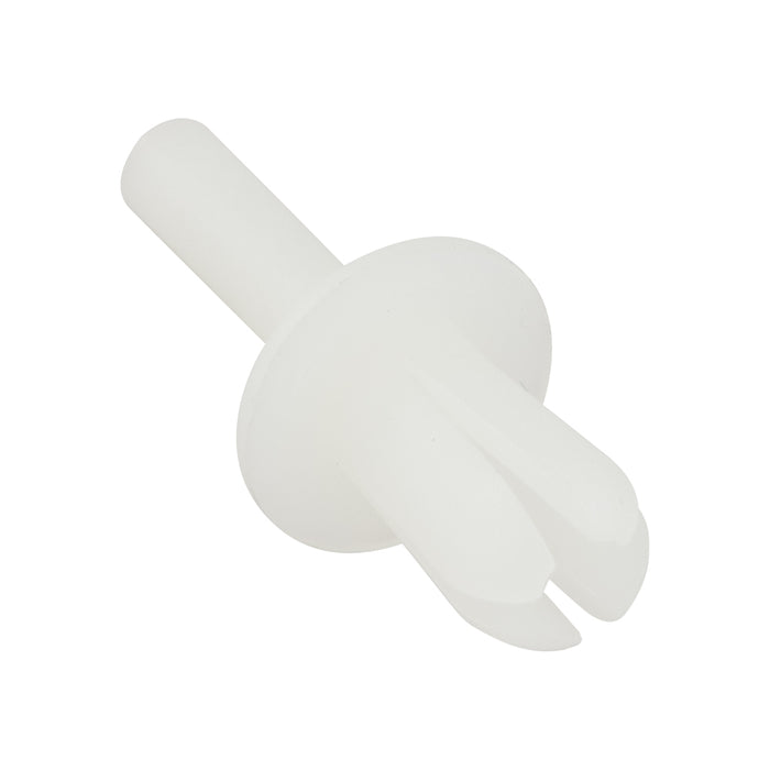 Nylon Drive Rivet Truss Head .226" DIA x .468" LGTH x .125"/.312" Grip Nylon 6/6 Natural by Spaenaur Inc.