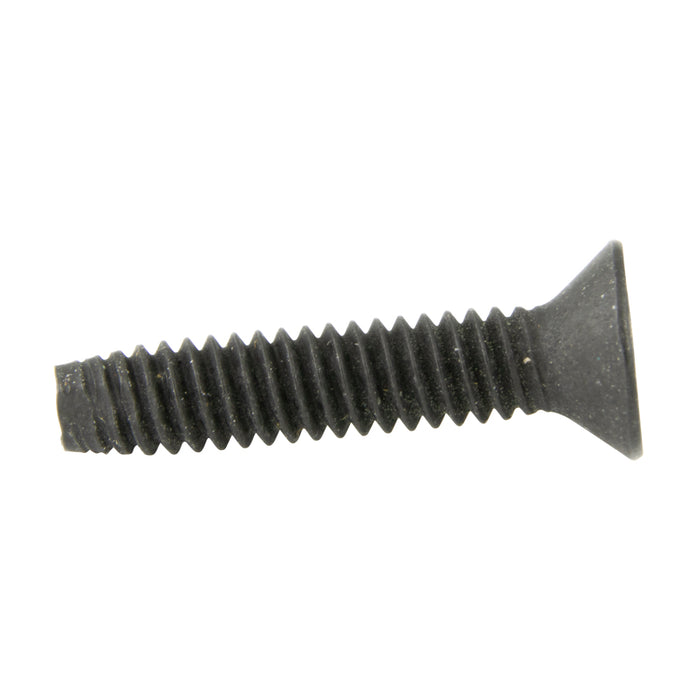 Vis à rouler, tête plate à empreinte Torx T30, entièrement filetées, 1/4"-20 x 4" de longueur, en acier à faible teneur en carbone cémenté, phosphatées noires et huilées par Spaenaur Inc.